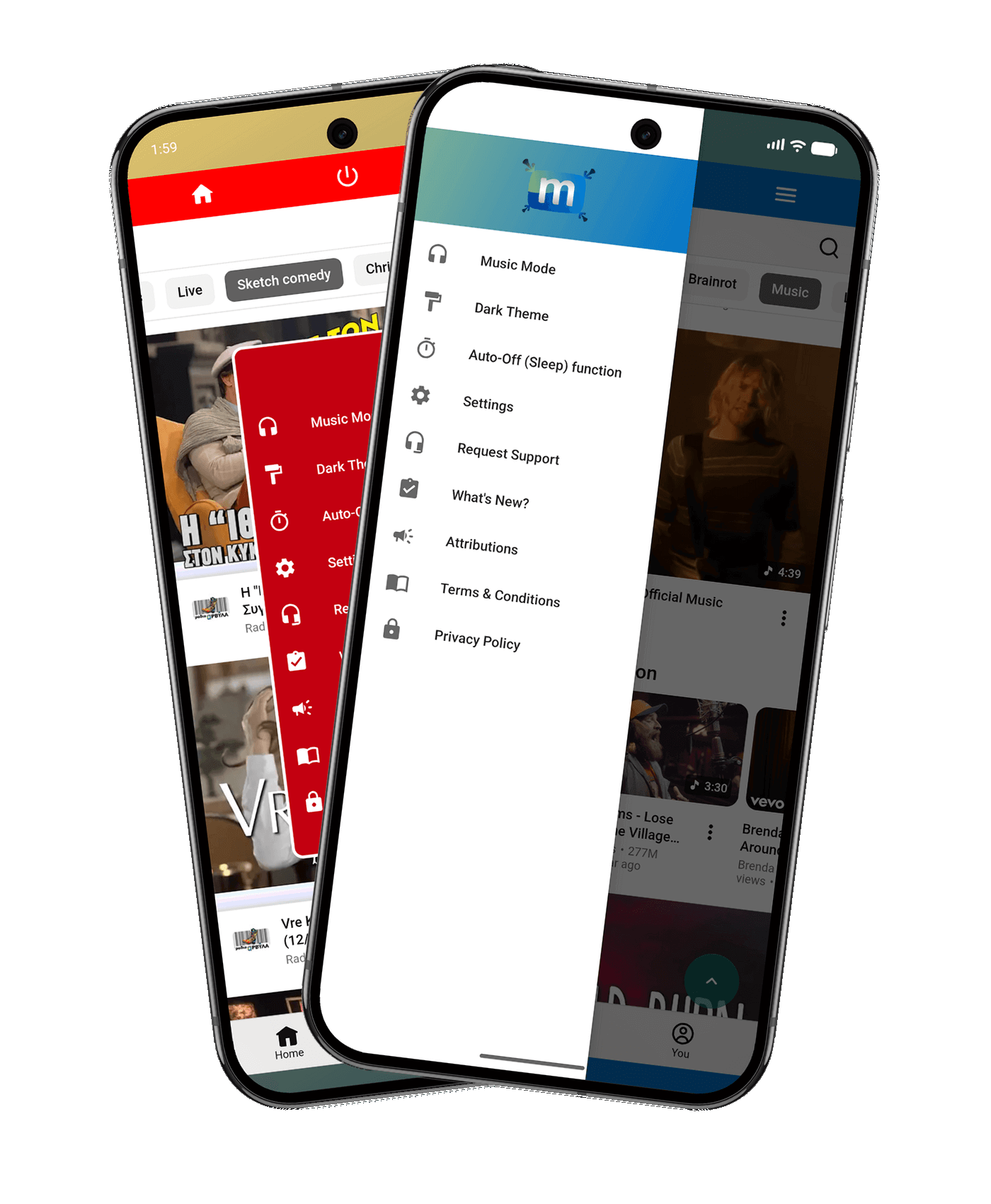 Minimizer for YouTube screenshots